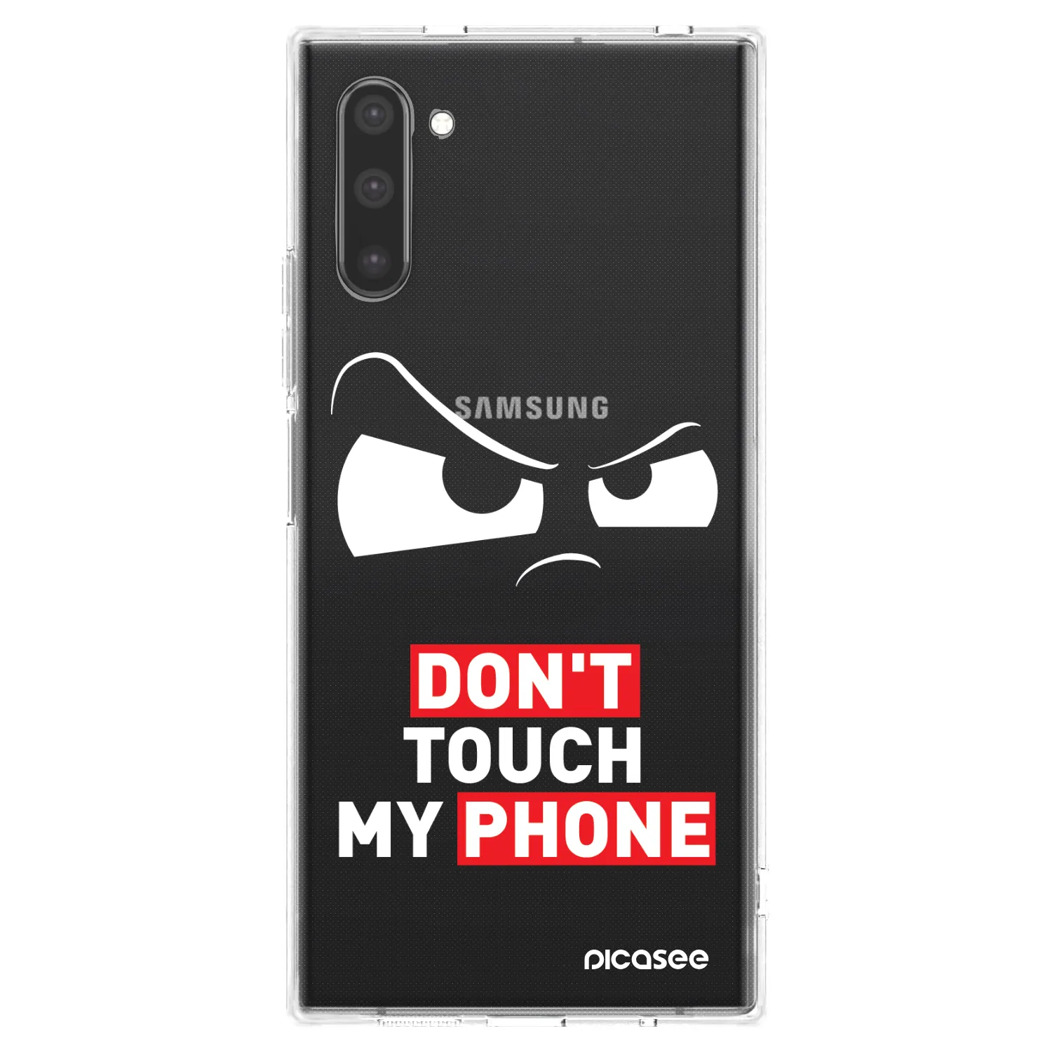 Picasee silikonski prozorni ovitek za Samsung Galaxy Note 10 N970F - Cloudy Eye - Transparent