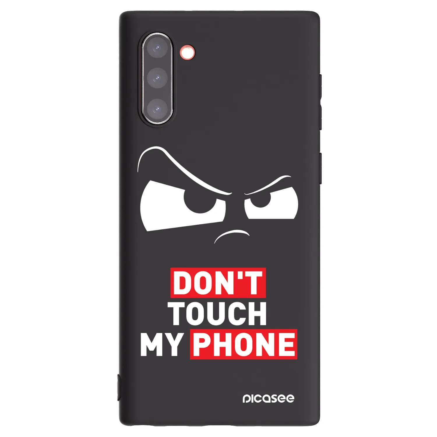 Picasee silikonski črni ovitek za Samsung Galaxy Note 10 N970F - Cloudy Eye - Transparent