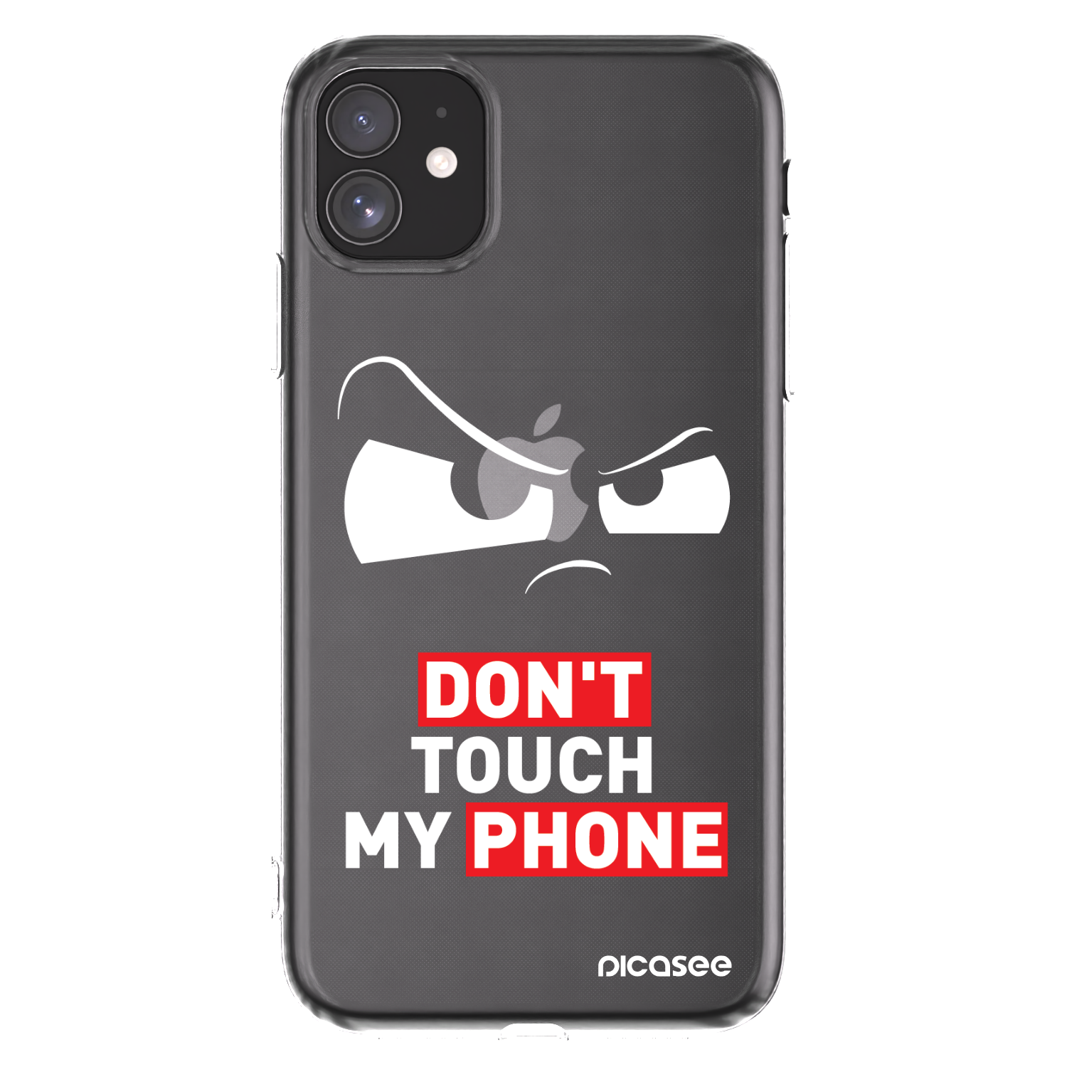 Picasee silikonski prozorni ovitek za Apple iPhone 11 - Cloudy Eye - Transparent