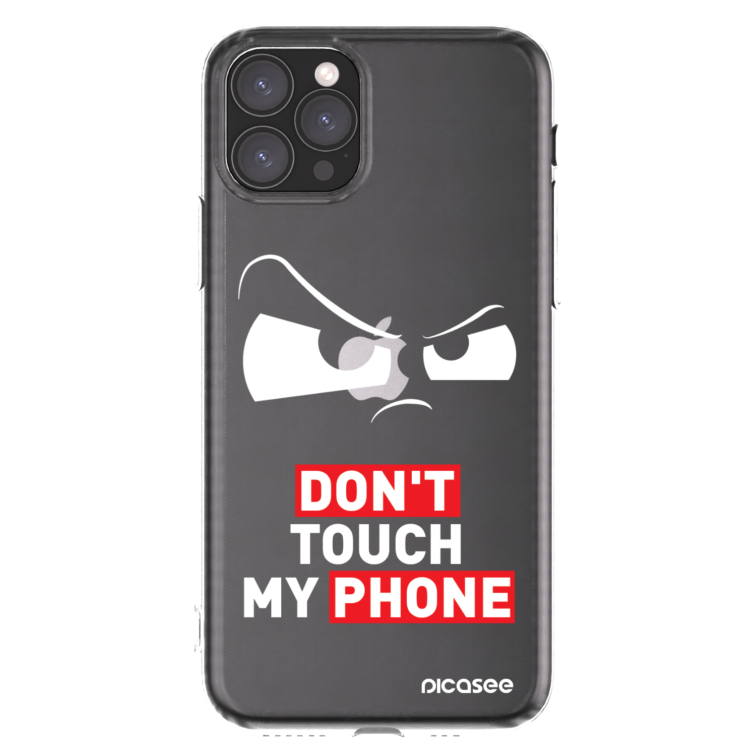 Picasee silikonski prozorni ovitek za Apple iPhone 11 Pro - Cloudy Eye - Transparent