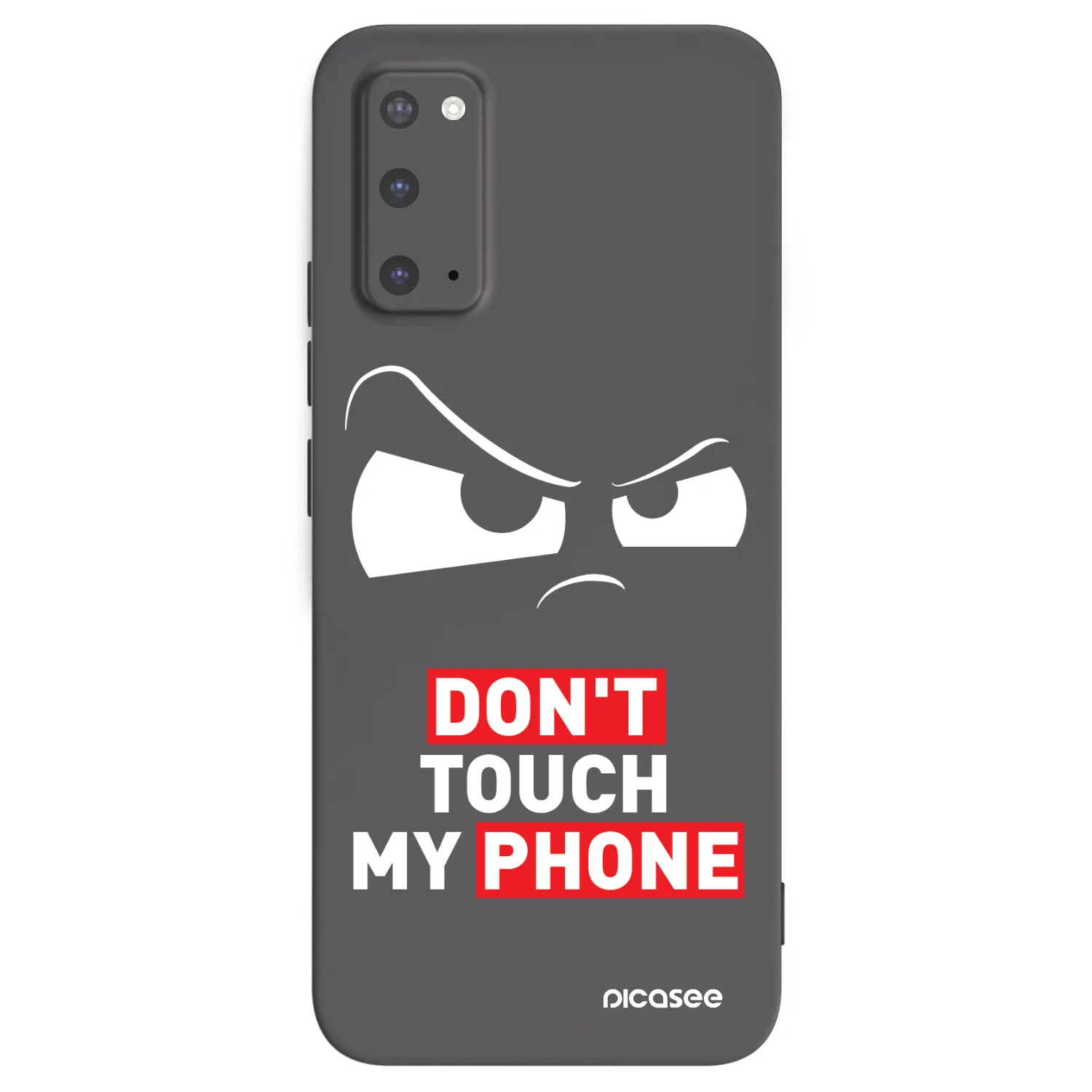 Picasee silikonski črni ovitek za Samsung Galaxy S20 G980F - Cloudy Eye - Transparent