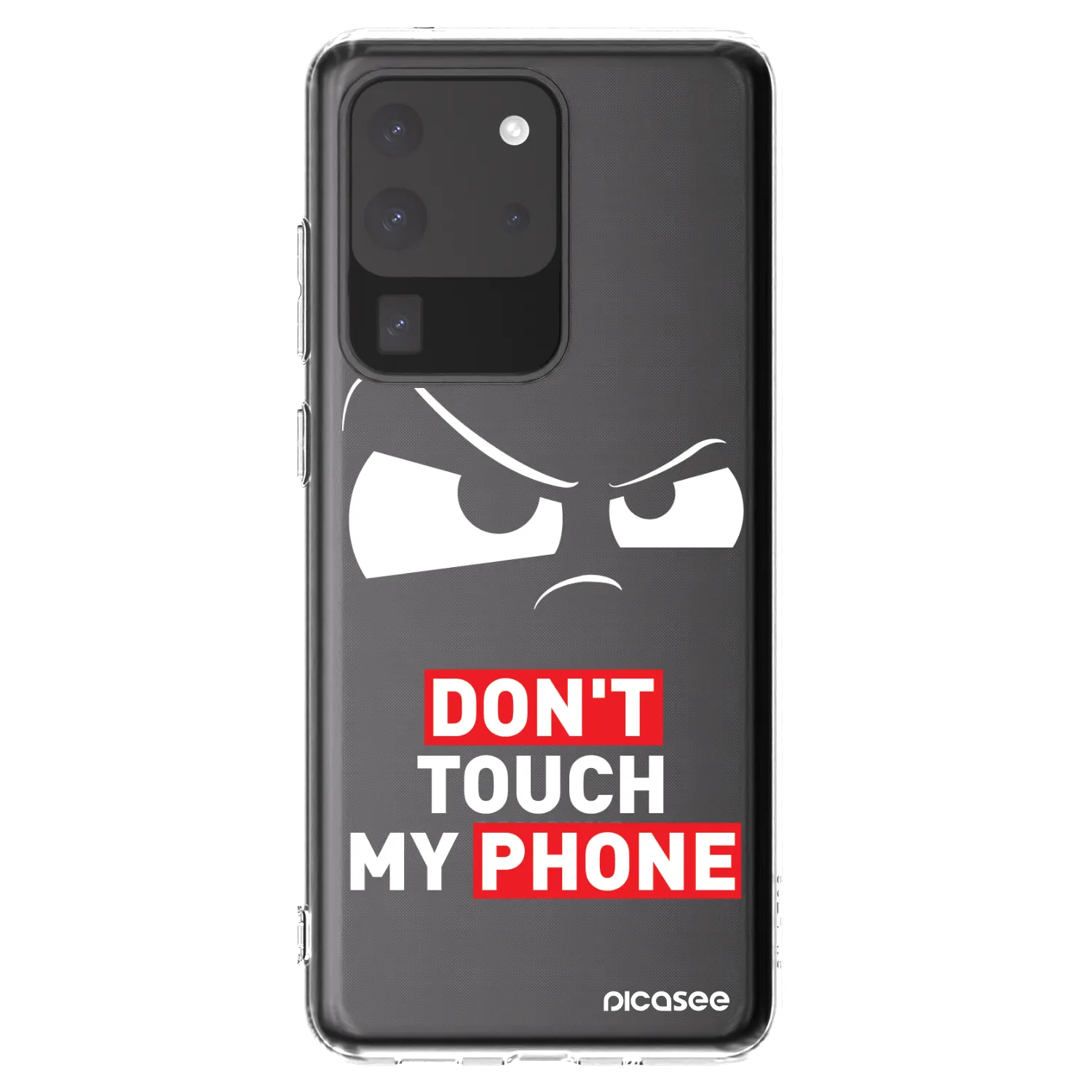 Picasee silikonski prozorni ovitek za Samsung Galaxy S20 Ultra 5G G988F - Cloudy Eye - Transparent