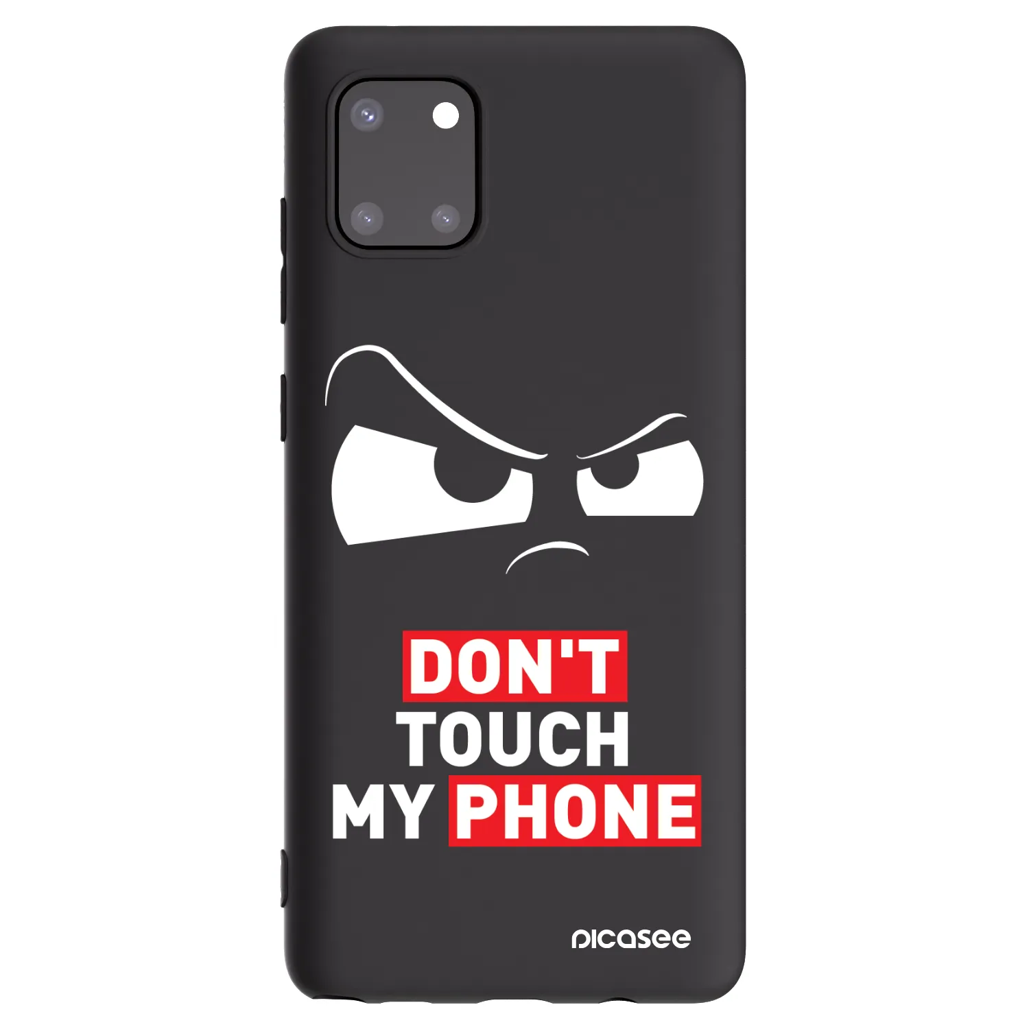 Picasee silikonski črni ovitek za Samsung Galaxy Note 10 Lite N770F - Cloudy Eye - Transparent