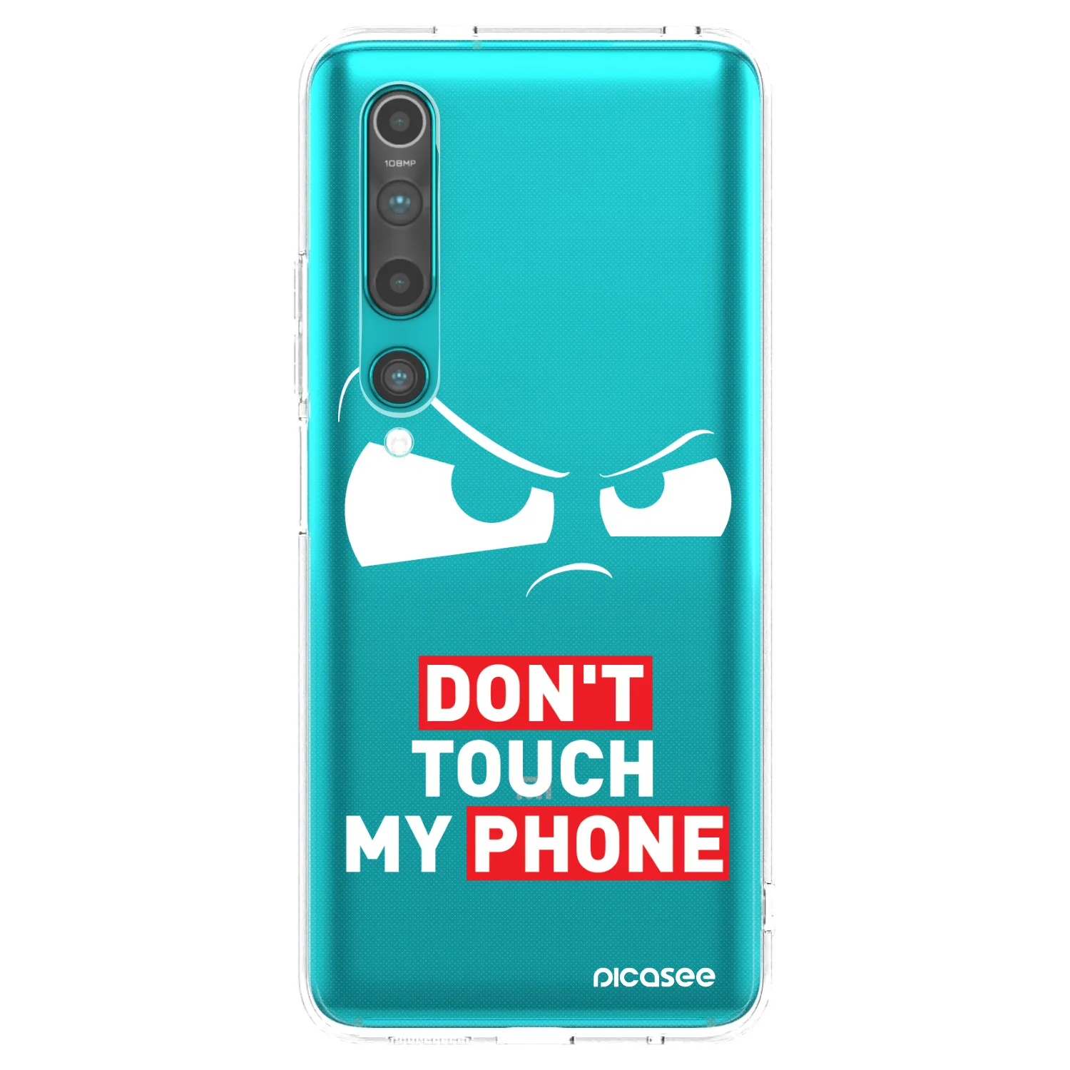 Picasee silikonski prozorni ovitek za Xiaomi Mi 10 - Cloudy Eye - Transparent