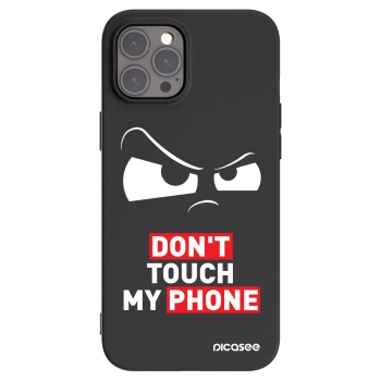 Picasee silikonski črni ovitek za Apple iPhone 12 Pro Max - Cloudy Eye - Transparent