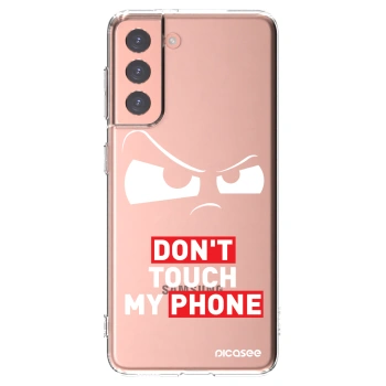 Picasee silikonski prozorni ovitek za Samsung Galaxy S21 5G G991B - Cloudy Eye - Transparent