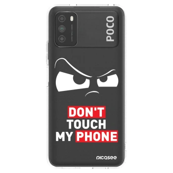 Picasee silikonski prozorni ovitek za Xiaomi Poco M3 - Cloudy Eye - Transparent