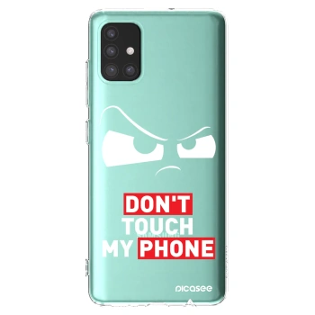 Picasee silikonski prozorni ovitek za Samsung Galaxy M31s - Cloudy Eye - Transparent