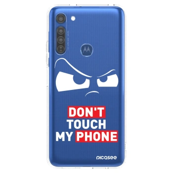 Ovitek za Motorola Moto G8 - Cloudy Eye - Transparent