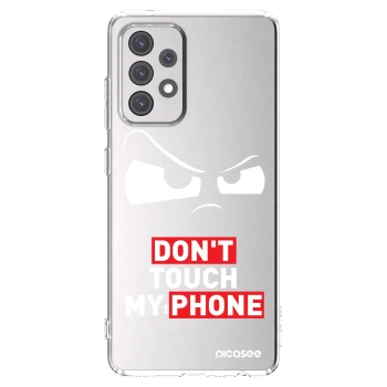 Picasee silikonski prozorni ovitek za Samsung Galaxy A52 5G A525F - Cloudy Eye - Transparent