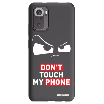 Picasee silikonski črni ovitek za Xiaomi Redmi Note 10S - Cloudy Eye - Transparent