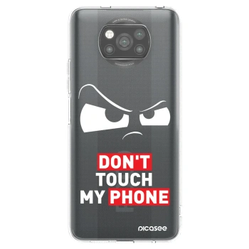 Picasee silikonski črni ovitek za Xiaomi Poco X3 Pro - Cloudy Eye - Transparent