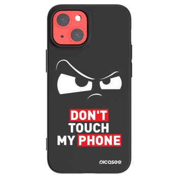 Picasee silikonski črni ovitek za Apple iPhone 13 mini - Cloudy Eye - Transparent