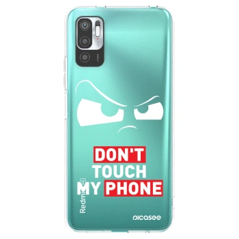 Picasee silikonski prozorni ovitek za Xiaomi Redmi Note 10 5G - Cloudy Eye - Transparent