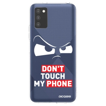 Picasee silikonski prozorni ovitek za Samsung Galaxy A02s A025G - Cloudy Eye - Transparent