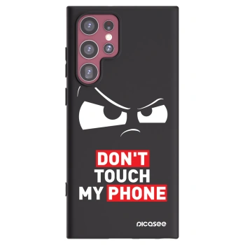 Picasee silikonski črni ovitek za Samsung Galaxy S22 Ultra 5G - Cloudy Eye - Transparent