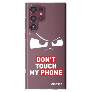 Picasee silikonski prozorni ovitek za Samsung Galaxy S22 Ultra 5G - Cloudy Eye - Transparent