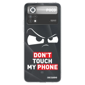 Picasee silikonski prozorni ovitek za Xiaomi Poco X4 Pro 5G - Cloudy Eye - Transparent