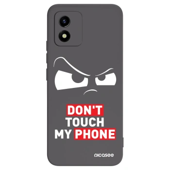 Picasee silikonski črni ovitek za Vivo Y01 - Cloudy Eye - Transparent