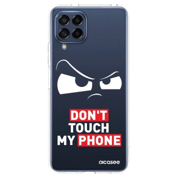 Picasee silikonski prozorni ovitek za Samsung Galaxy M53 5G - Cloudy Eye - Transparent