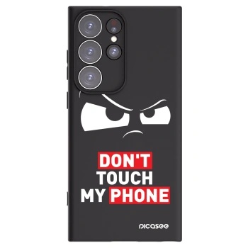 Picasee silikonski črni ovitek za Samsung Galaxy S23 Ultra 5G - Cloudy Eye - Transparent