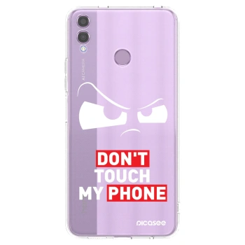 Picasee silikonski prozorni ovitek za Honor 8X - Cloudy Eye - Transparent