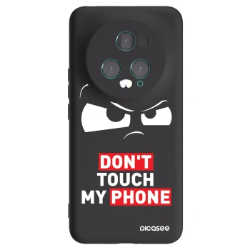 Picasee silikonski črni ovitek za Honor Magic5 Pro - Cloudy Eye - Transparent