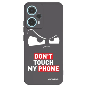 Picasee silikonski črni ovitek za Xiaomi Poco F5 - Cloudy Eye - Transparent