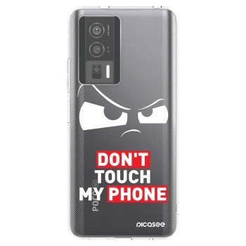 Picasee silikonski prozorni ovitek za Xiaomi Poco F5 Pro 5G - Cloudy Eye - Transparent