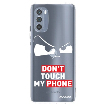 Picasee silikonski prozorni ovitek za Motorola Moto G62 - Cloudy Eye - Transparent