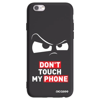 Picasee silikonski črni ovitek za Apple iPhone 6/6S - Cloudy Eye - Transparent