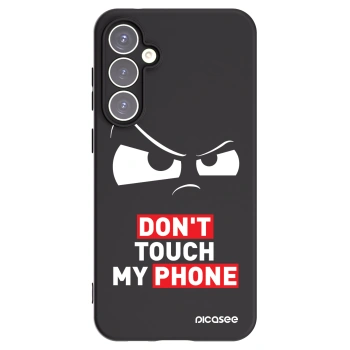 Picasee silikonski črni ovitek za Samsung Galaxy S23 FE S711B - Cloudy Eye - Transparent