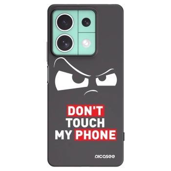 Picasee silikonski črni ovitek za Xiaomi Redmi Note 13 5G - Cloudy Eye - Transparent