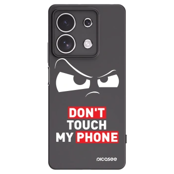 Picasee silikonski črni ovitek za Xiaomi Redmi Note 13 4G - Cloudy Eye - Transparent