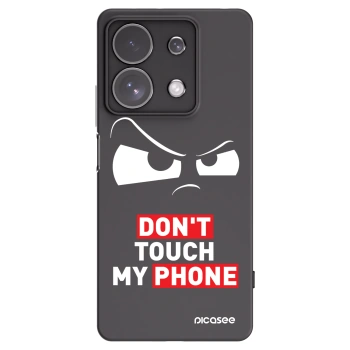Picasee silikonski črni ovitek za Xiaomi Redmi Note 13 Pro 4G - Cloudy Eye - Transparent