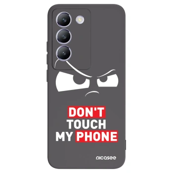 Picasee silikonski črni ovitek za Vivo V40 SE 5G - Cloudy Eye - Transparent