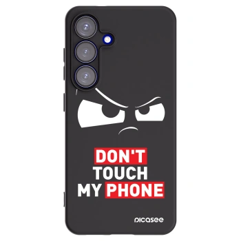 Picasee silikonski črni ovitek za Samsung Galaxy S25 5G - Cloudy Eye - Transparent