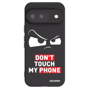 Picasee silikonski črni ovitek za Google Pixel 9 - Cloudy Eye - Transparent