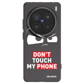 Picasee silikonski črni ovitek za Vivo X200 Pro - Cloudy Eye - Transparent