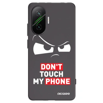 Picasee silikonski črni ovitek za Xiaomi Poco F7 5G - Cloudy Eye - Transparent