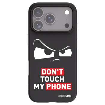 Picasee silikonski črni ovitek za Apple iPhone 17 Pro - Cloudy Eye - Transparent