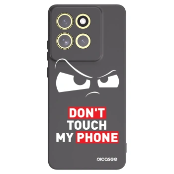 Picasee silikonski črni ovitek za Motorola Moto G86 5G - Cloudy Eye - Transparent