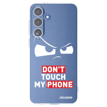 Picasee silikonski prozorni ovitek za Samsung Galaxy S25 FE 5G - Cloudy Eye - Transparent