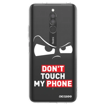 Picasee silikonski prozorni ovitek za Xiaomi Redmi 8 - Cloudy Eye - Transparent