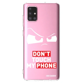 Picasee silikonski prozorni ovitek za Samsung Galaxy A71 A715F - Cloudy Eye - Transparent