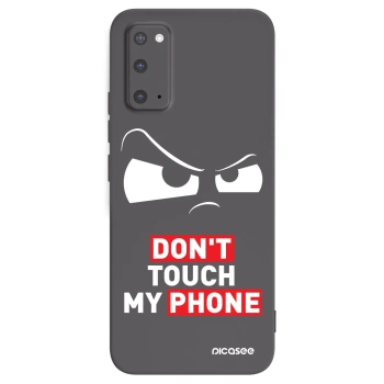 Picasee silikonski črni ovitek za Samsung Galaxy S20 G980F - Cloudy Eye - Transparent