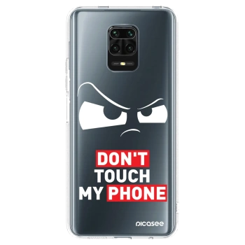 Picasee silikonski prozorni ovitek za Xiaomi Redmi Note 9S - Cloudy Eye - Transparent