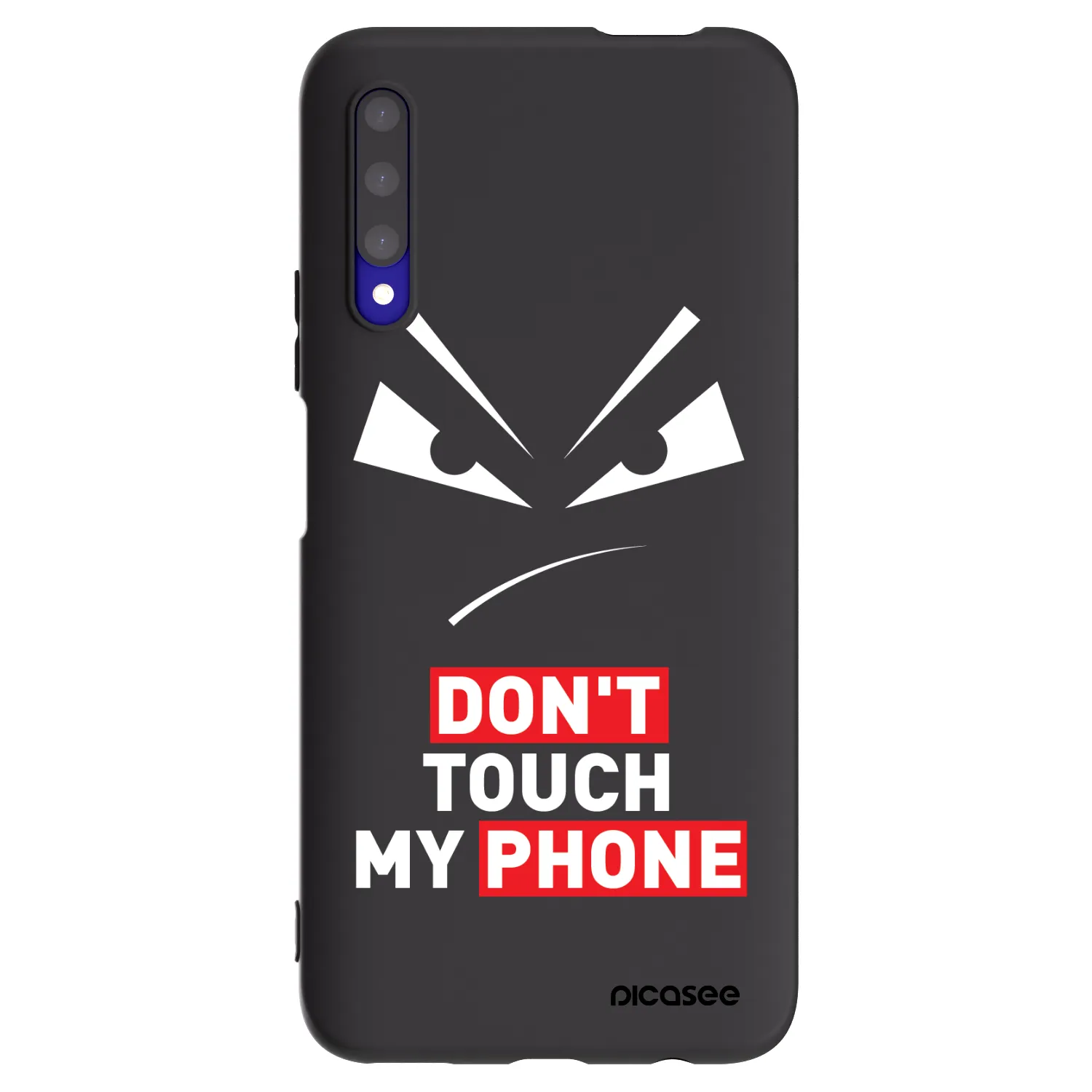 Picasee silikonski črni ovitek za Honor 9X Pro - Evil Eye - Transparent