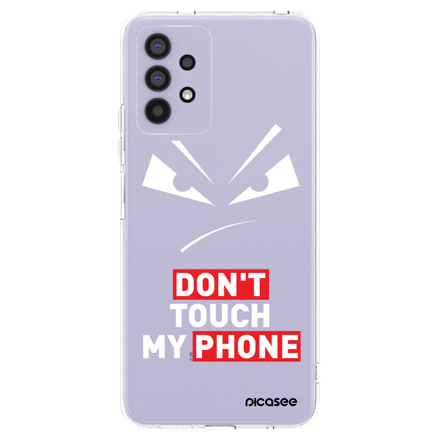 Picasee silikonski prozorni ovitek za Samsung Galaxy A32 4G SM-A325F - Evil Eye - Transparent