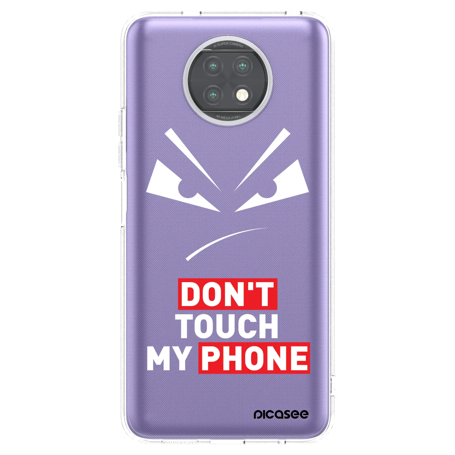 Picasee silikonski prozorni ovitek za Xiaomi Redmi Note 9T - Evil Eye - Transparent